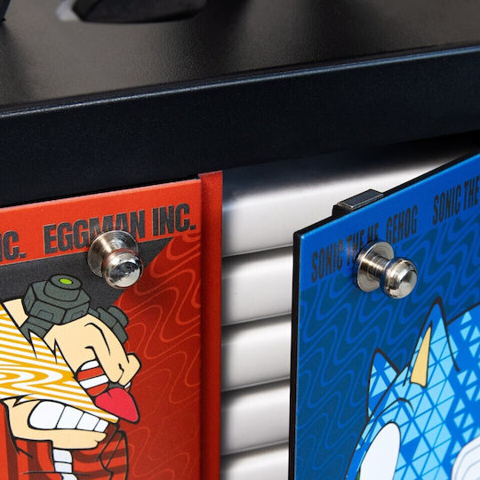 Numskull Gaming Locker Βάση για 4 χειριστήρια Xbox / PC / PS4 / XBOX One / Switch / PS5 / Xbox Series X/S Sonic the Hedgehog Πολύχρωμη