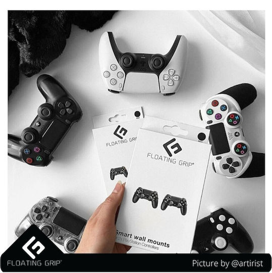 Floating Grip Charging Station for 2 controllers PS4 Black
