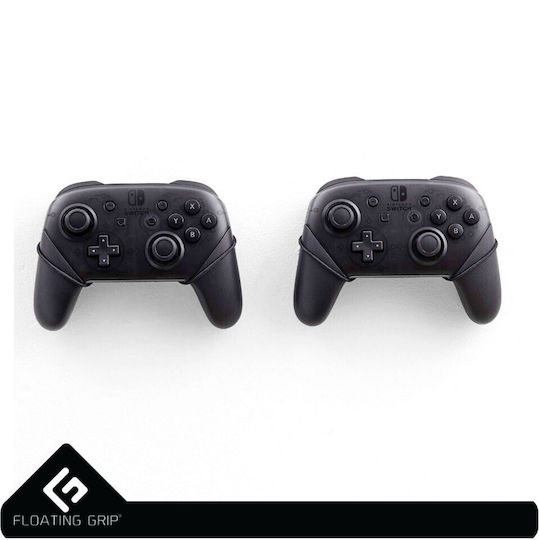 Floating Grip Smart Wall Mounts for 2x Controllers Βάση Φόρτισης για 2 χειριστήρια Switch Μαύρη 368043