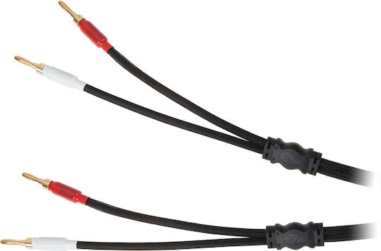 Kruger & Matz Speaker Cable Banana - Banana 3m (KM0334)