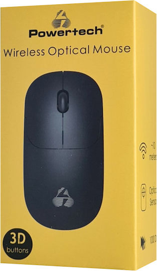 Powertech PT-1183 Ασύρματο Ποντίκι Μαύρο