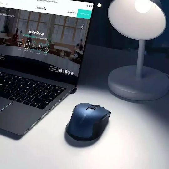 Ugreen MU006 Wireless Ergonomic Bluetooth Mouse Blue