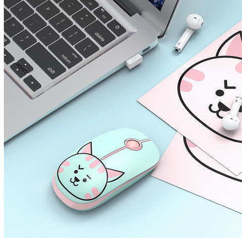 Tellur Pisica Wireless Mouse Albastru
