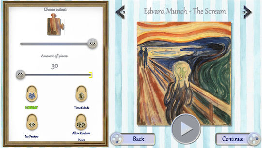 Jigsaw Art: 100+ Famous Masterpieces (Code In A Box) Switch Game