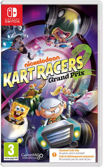 Nickelodeon Kart Racers 2: Grand Prix (Code In A Box) Switch-Spiel