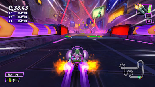Nickelodeon Kart Racers 2: Grand Prix (Code In A Box) Switch-Spiel