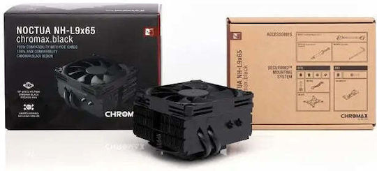 Noctua NH-L9x65 Chromax.black Ψύκτρα Επεξεργαστή για Socket AM4/AM5/1200/115x/1700