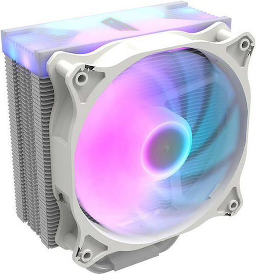 Darkflash Darkair Active CPU Cooling Fan for AM4/115x Socket White