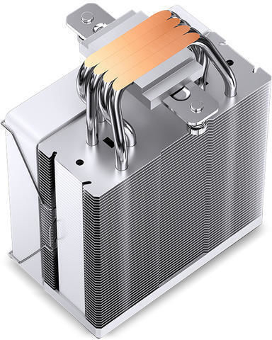 Jonsbo CR-1000 EVO CPU Kühlung für Socket 115x / 1700 / AM4 / AM5 mit ARGB Beleuchtung Weiß