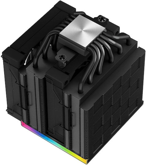 Deepcool AK620 Digital Ψύκτρα Επεξεργαστή Διπλού Ανεμιστήρα για Socket AM4/AM5/1200/115x/1700 με ARGB Φωτισμό