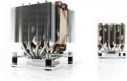 Noctua NH-D9L chromax.black Ψύκτρα Επεξεργαστή για Socket AM4/AM5/1200/115x/1700