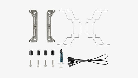 Aerocool AEROPGSRIME4-ARGP-4P CPU Cooling Fan with ARGB for AM4/AM5/1200/1700 Socket