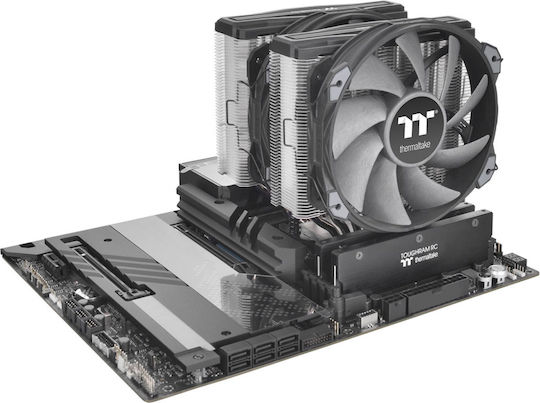 Thermaltake Toughair 710 Ψύκτρα Επεξεργαστή για Socket AM4/AM5/1200/115x/1700 Γκρι