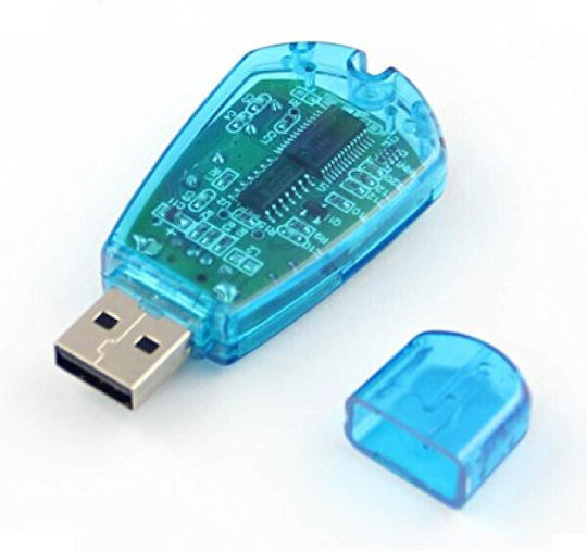 Card Reader USB 2.0 for SIM Blue