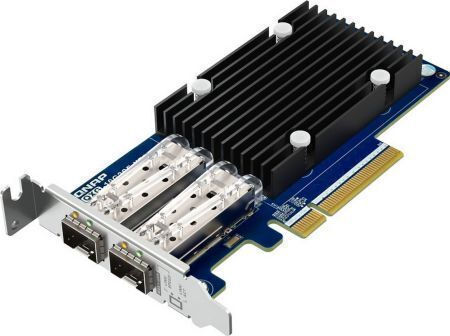 QNap 2x 10gbe Sfp+ Wired Gigabit (10Gbps) Ethernet PCI-e Card