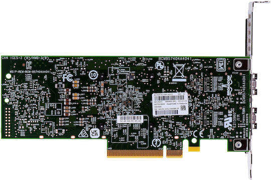 Broadcom NetXtreme 2x25GbE Ενσύρματη Κάρτα Δικτύου Ethernet PCI-e
