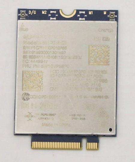 Lenovo Quectel Sdx24 Em120r-gl 4g Lte Cat12 Pcie Wwan Module Add Cnc Logo