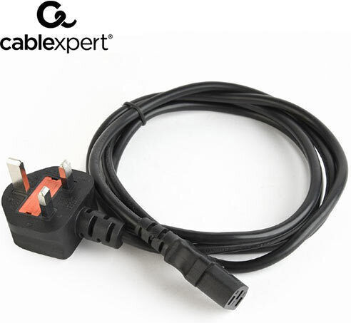 Cablexpert Power Cord 13a 6ft IEC C5 - Cable 1.8m Μαύρο PC-187-ML12