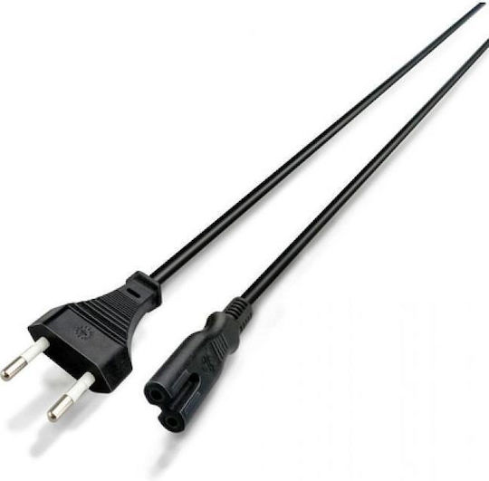 Grundig Euro - IEC C7 Cable 2m Μαύρο 47265