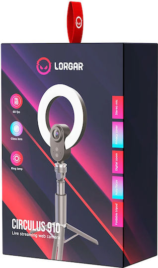 Lorgar Circulus 910 Camera Web 2K 60FPS cu Autofocus LRG-SC910