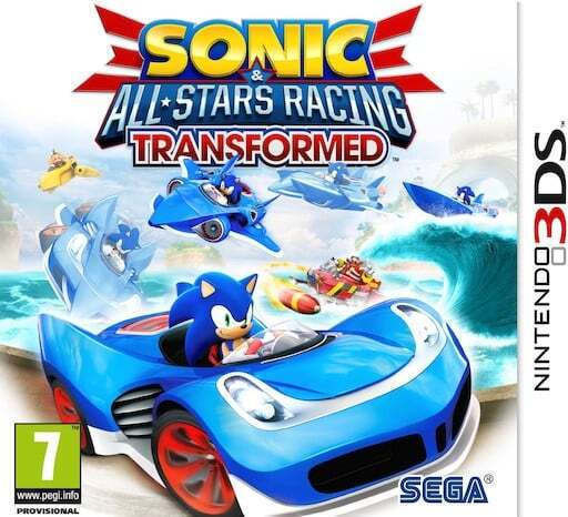 Sonic Allstar Racing: Transformed Edition 3DS Game
