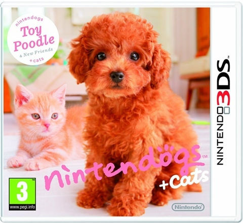 Nintendogs + Cats Toy Poodle & New Friends 3DS Game