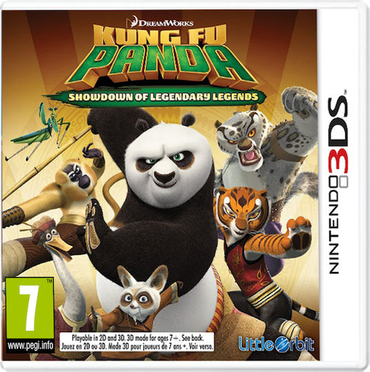 Kung Fu Panda Showdown of Legendary Legends 3DS Game