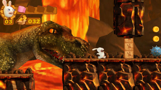 Rabbids Travel in Time 3D 3DS Game