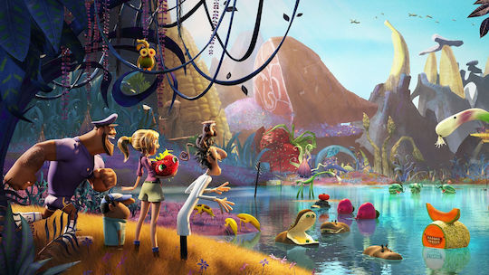 Cloudy With a Chance of Meatballs 2 3DS Spiel