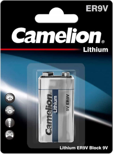 Camelion Smoke Detectors Μπαταρία Λιθίου 9V Για Ανιχνευτές Καπνού & Συστήματα Ασφαλείας 1τμχ