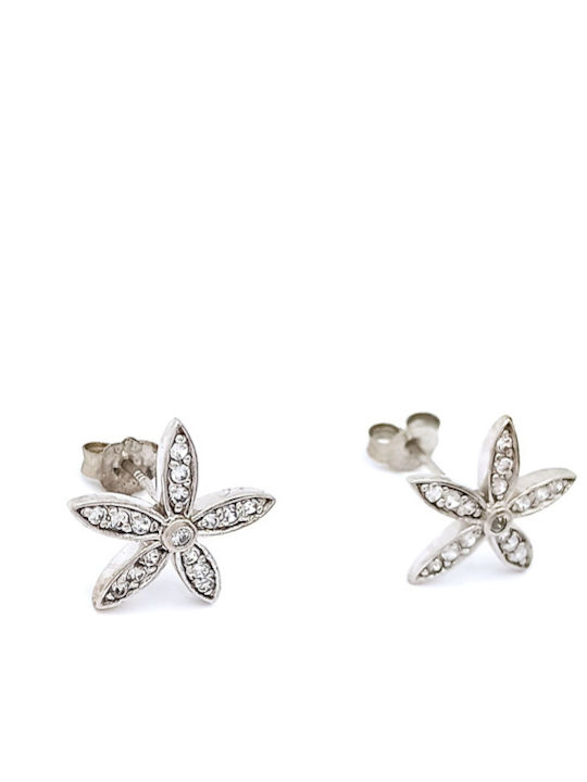 PS Silver Set with Earrings & Pendant from Silver with Stones