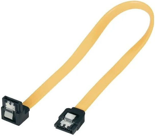 Goobay 7-Pin SATA III - 7-Pin SATA III Cable 50cm Κίτρινο (95020)