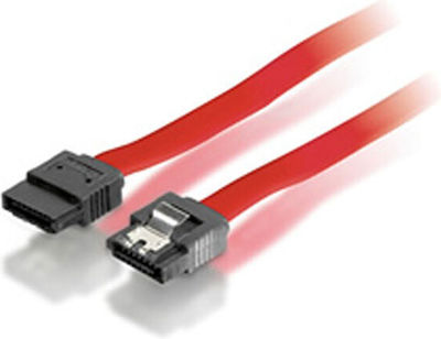 Equip 7-Pin SATA III to 7-Pin SATA III Cable 50cm Red (111800)