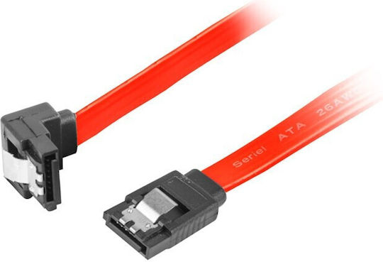 Lanberg 7 pini SATA II - 7 pini SATA II Cablu 30cm Roșu (CA-SASA-13CC-0030-R)