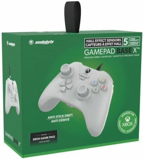 Snakebyte SB922466 Ενσύρματο Gamepad για PC / Xbox One / Xbox Series Λευκό