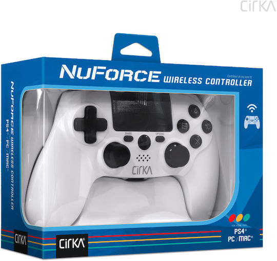 Hyperkin Nuforce Wireless Gamepad for PC / PS4 White