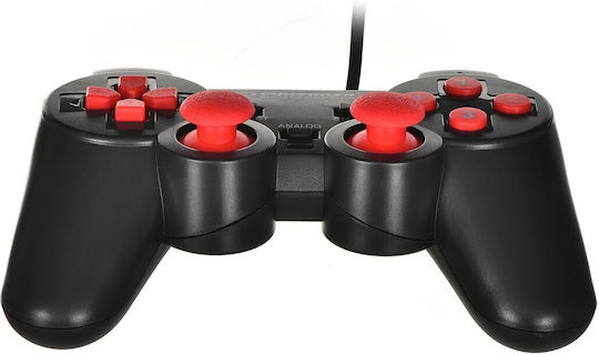 Vakoss GP-4705BK Безжичен Gamepad за PC / PS3 / Xbox Series Черен