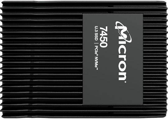Micron 7450 Pro U.3 SSD 15.4TB τύπου 2.5'' με σύνδεση PCI Express 4.0 MTFDKCC15T3TFR-1BC1ZABYYR