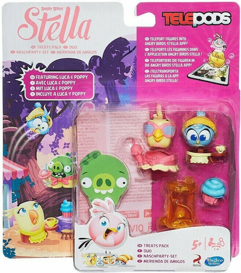 Hasbro Angry Birds Stella Telepods Tp Multipack Charakterfigur für Android/PC/iOS