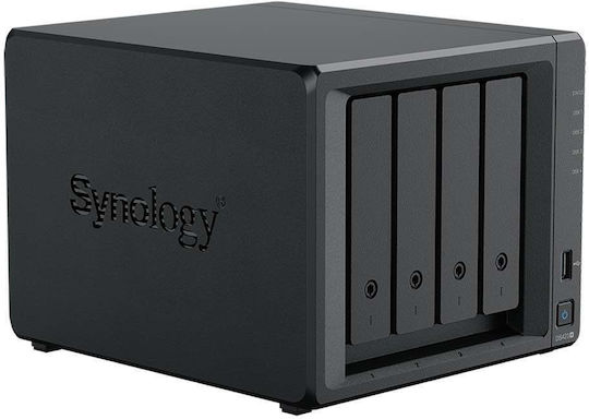 Synology DiskStation DS423+ NAS Tower with 4 slots for HDD/M.2/SSD and 2 Ethernet ports