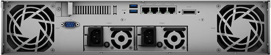 Synology RackStation RS1221RP+ NAS Rack με 8 θέσεις για HDD/SSD και 4 θύρες Ethernet