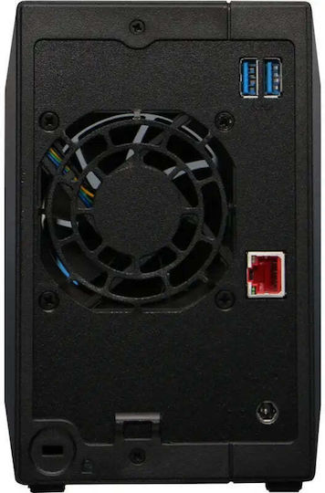 Asustor Drivestor 2 Pro Gen2 (AS3302T v2) NAS Tower με 2 θέσεις για HDD
