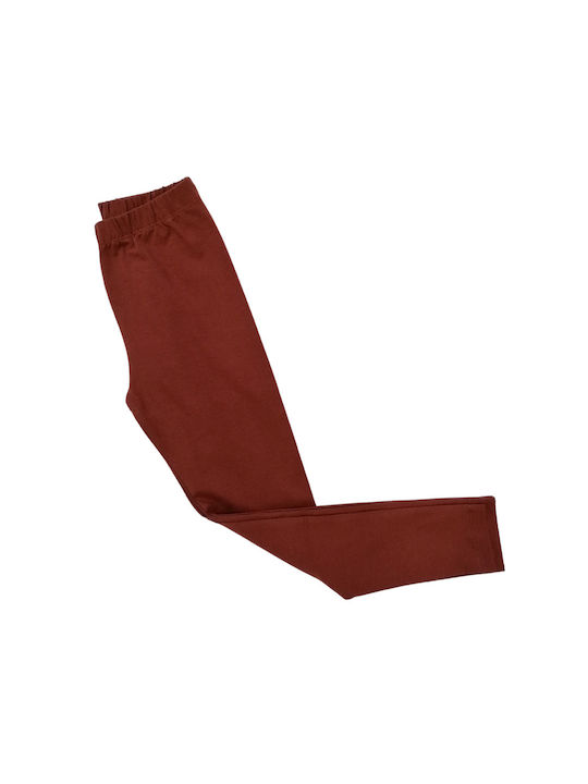 Trax Kinder Leggings Lang Terracotta