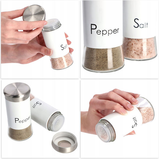 Kadax Set Sare și Piper Sticlă 2buc