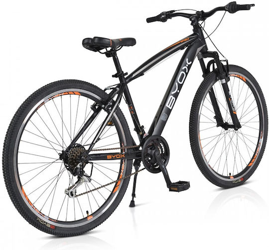 Byox Spirit 27.5" 2021 Μαύρο Mountain Bike με 18 Ταχύτητες