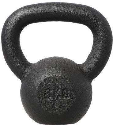 HMS KZG06 Kettlebell от Чугун 6кг Черен