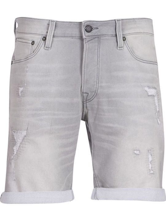 Men's Shorts Jeans Grey Denim