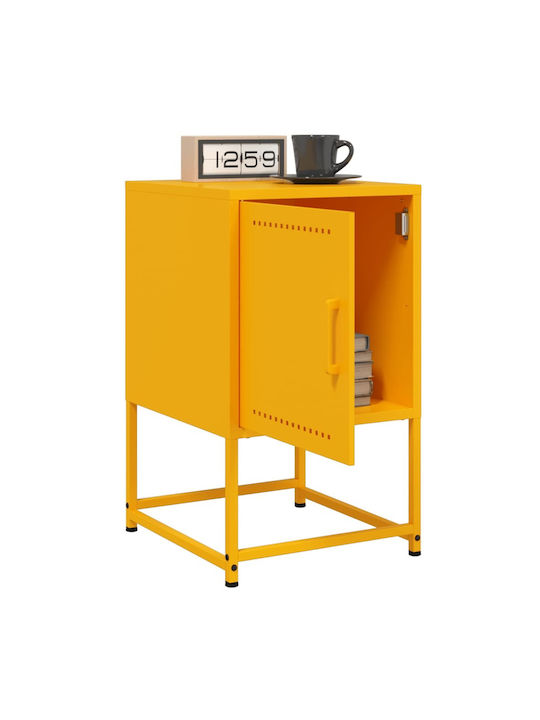 Комоди Метални Жълт 2бр 36x39x60.5см