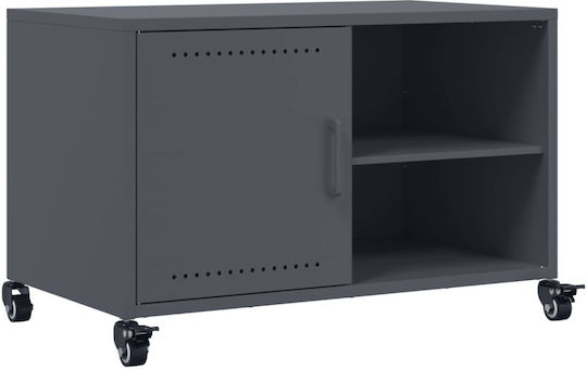 Έπιπλο TV Επιδαπέδιο Ανθρακί 68x39x43.5εκ. Έπιπλο TV Επιδαπέδιο Ανθρακί 68x39x43.5εκ.