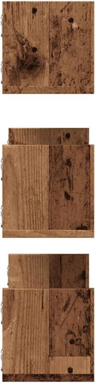 Rafturi Maro De Perete (3 Bucăți) 58x18x18 Cm
